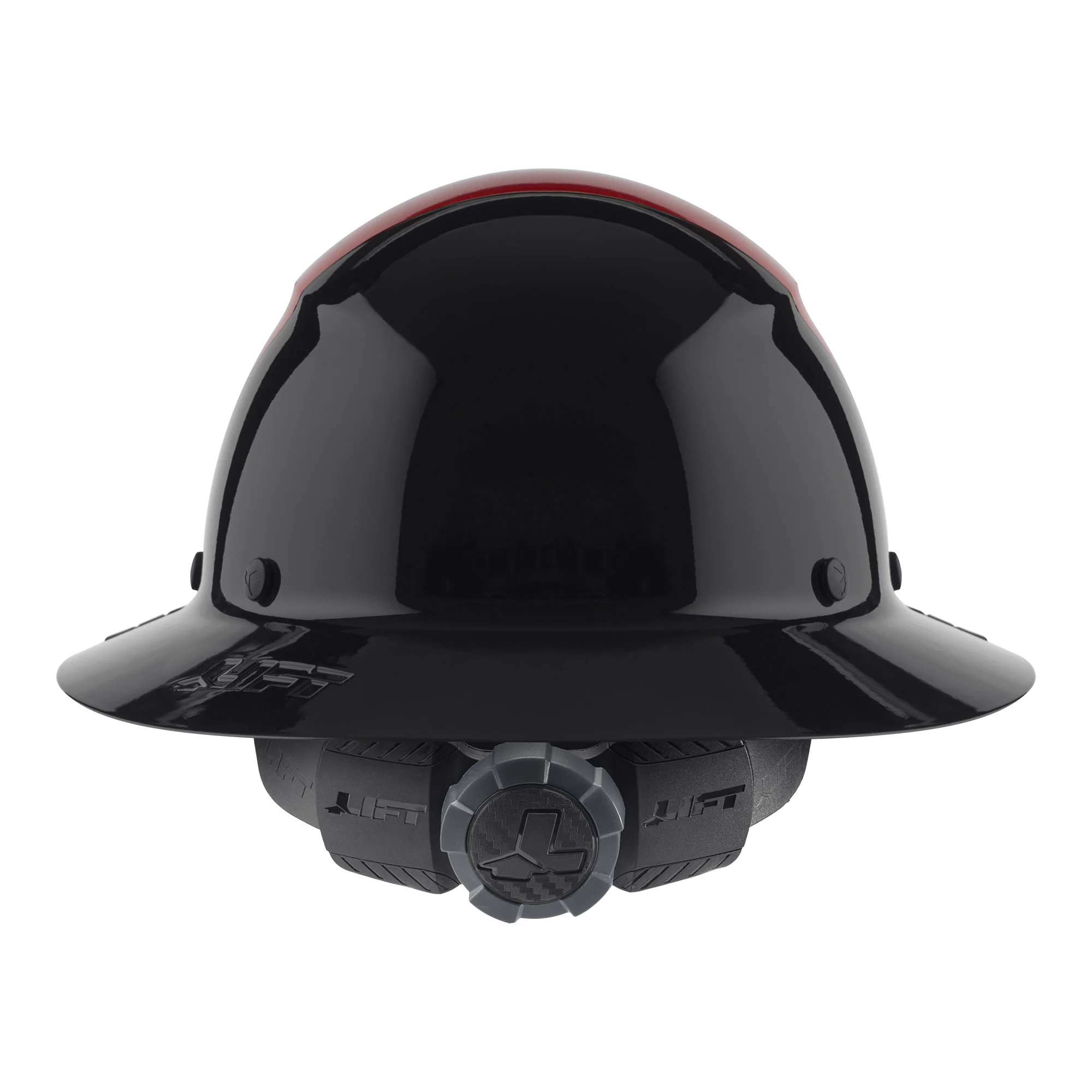DAX Fifty/50 Red Full Brim Hard Hat - Image 3